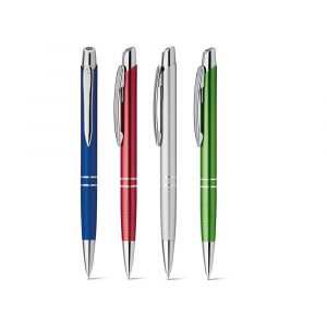 Kugelschreiber aus Aluminium mit Logo