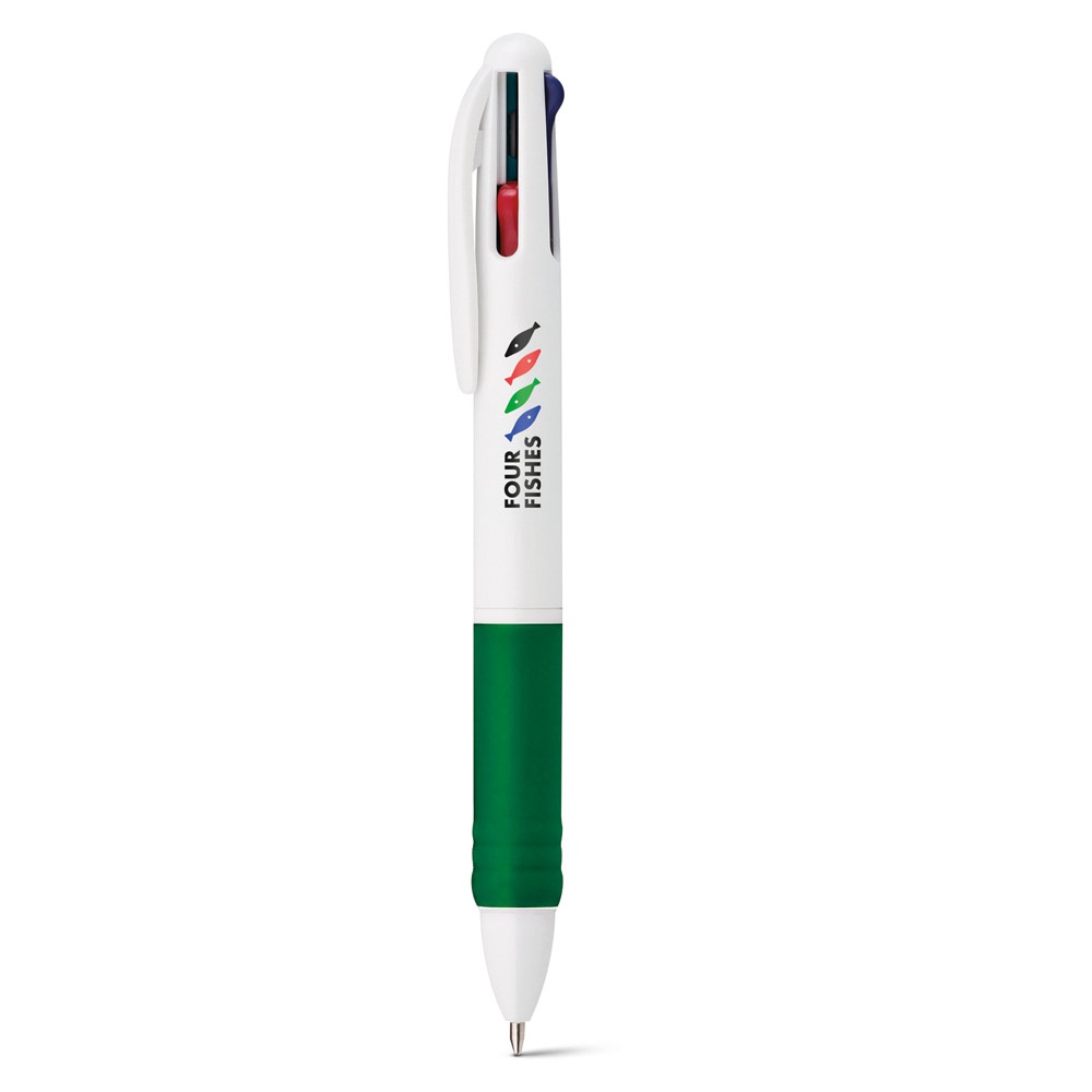 OCTUS. 4 in 1 Kugelschreiber mit 4 Minenfarben mit Logo – Bild 3
