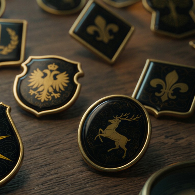 Wappen Logo Pins Anstecknadel mit Wunschkontur – Bild 4